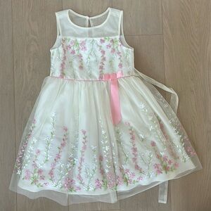 Jona Michelle Spring Embroidered flower dress